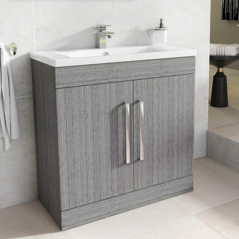 Latitude Run Aparicio 800mm Free-standing Vanity Unit | Wayfair.co.uk